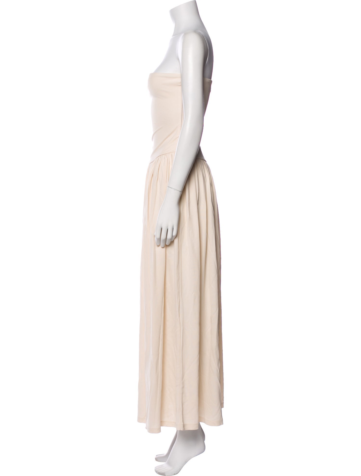 Aya Muse Strapless Midi Length Dress
