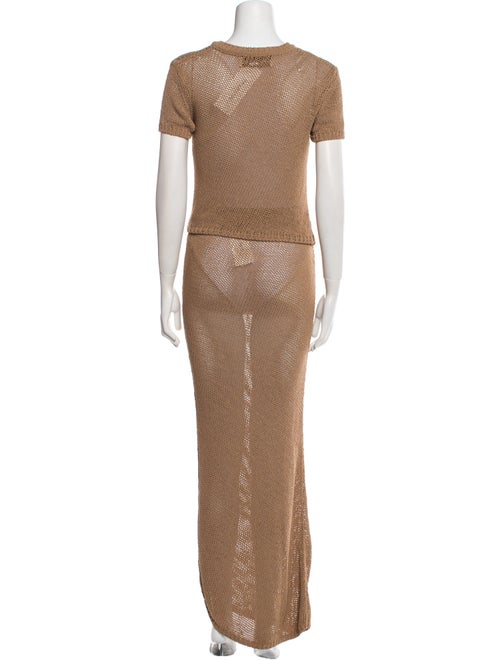 Aya Muse Lace Pattern Skirt Set