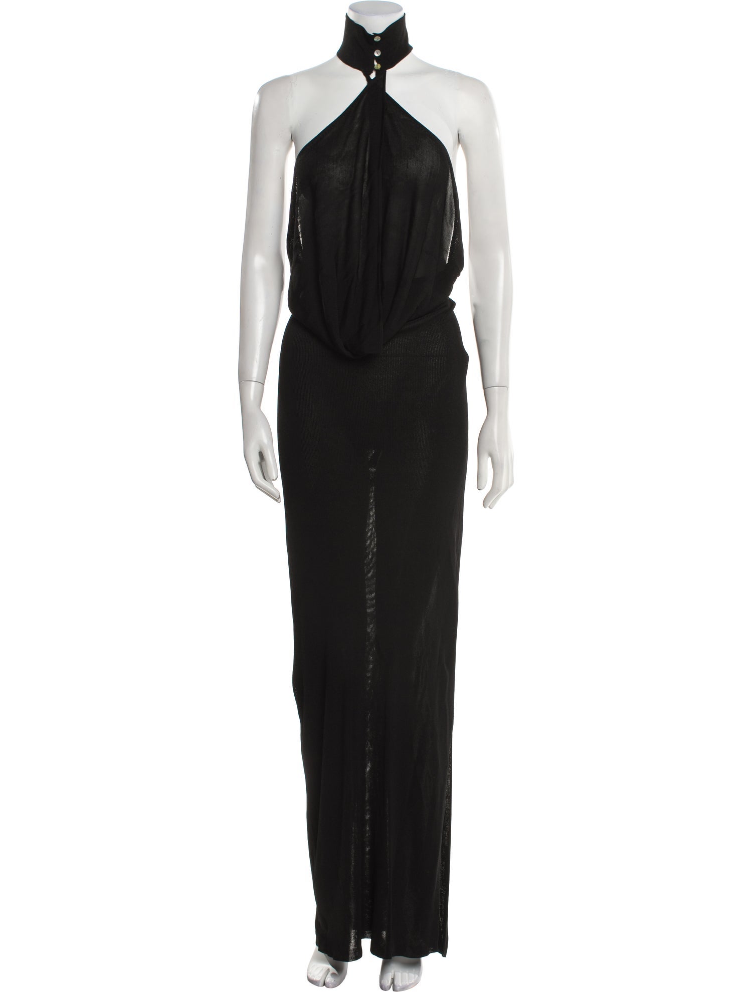 Aya Muse Halterneck Long Dress