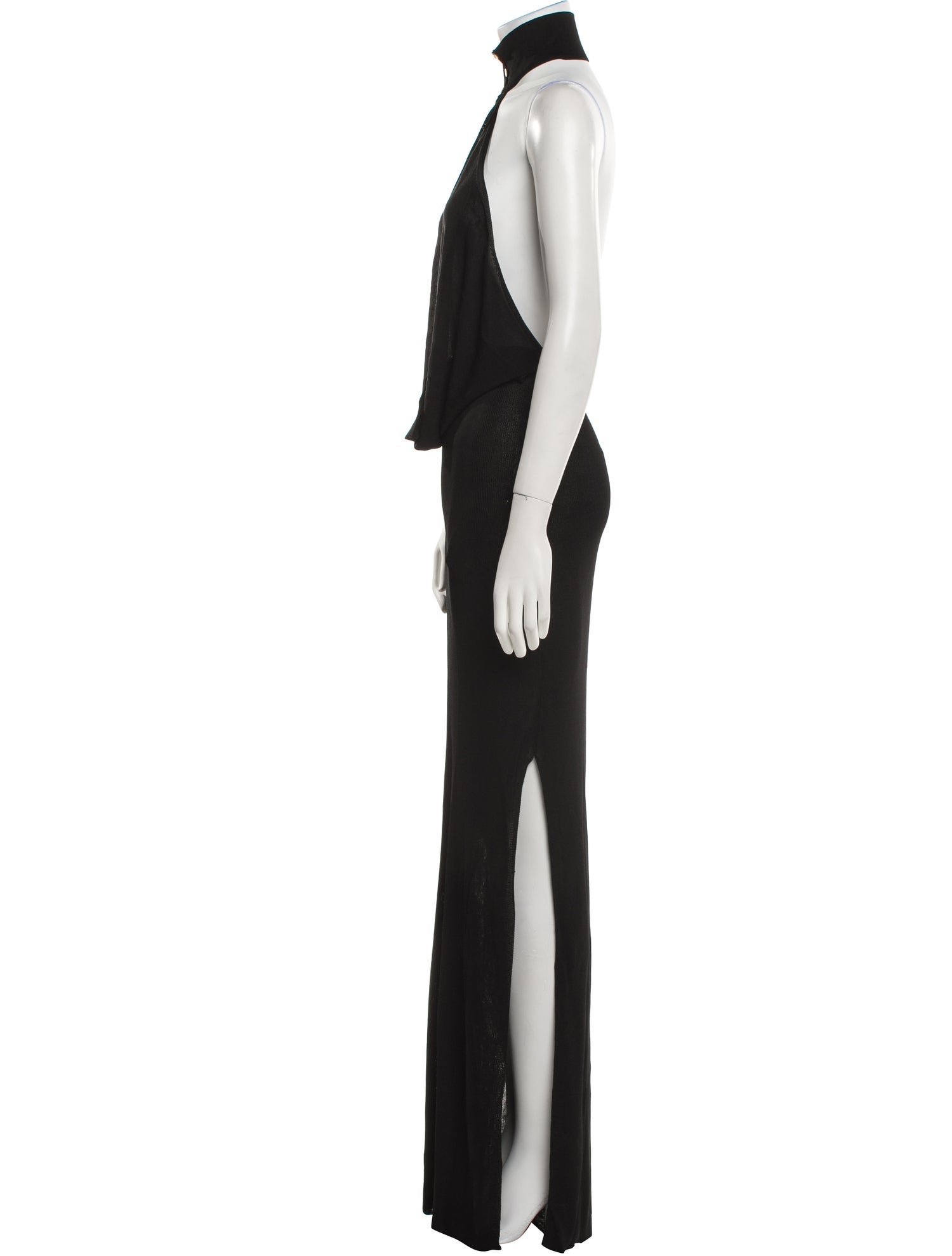 Aya Muse Halterneck Long Dress