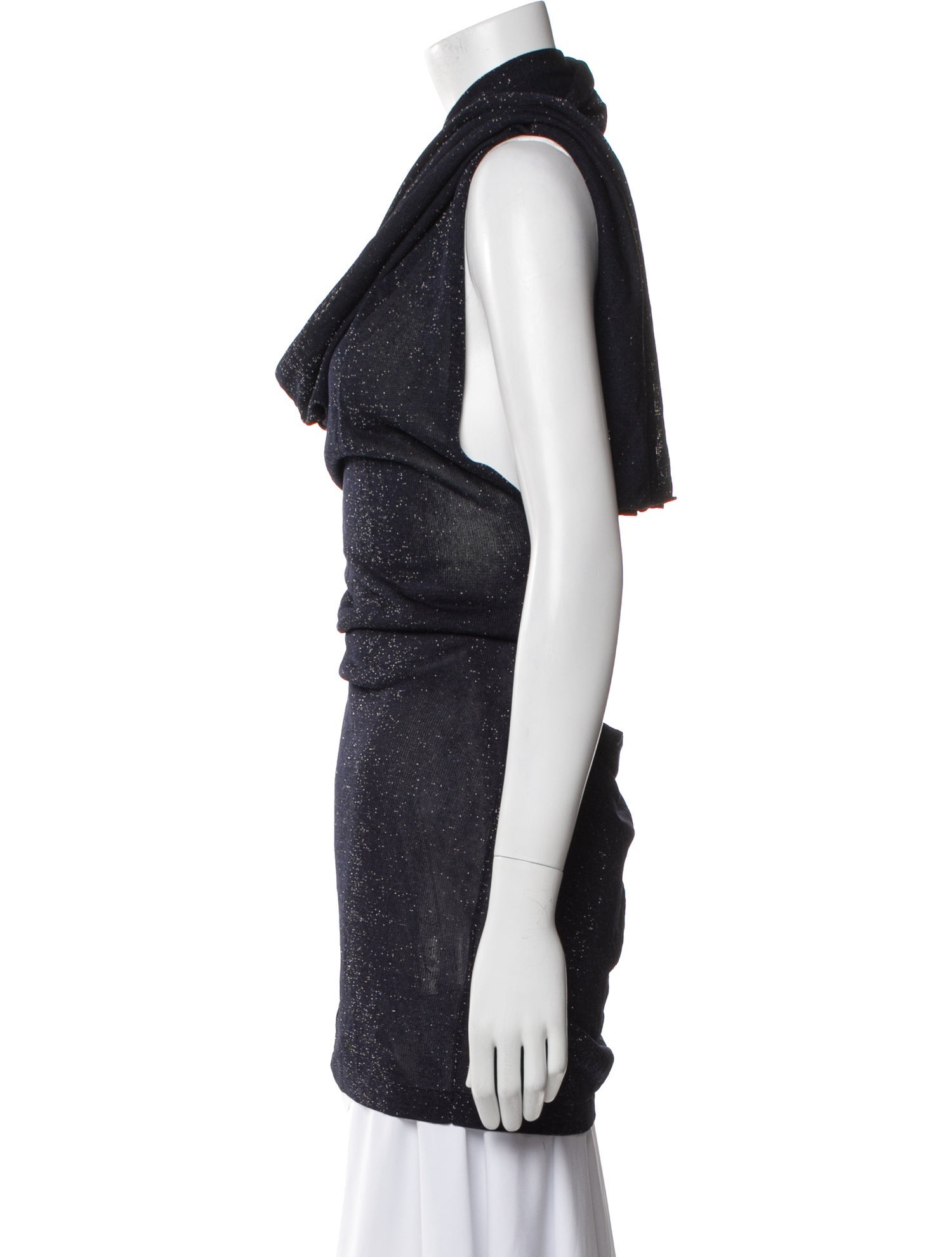 Aya Muse Cowl Neck Sleeveless Tunic