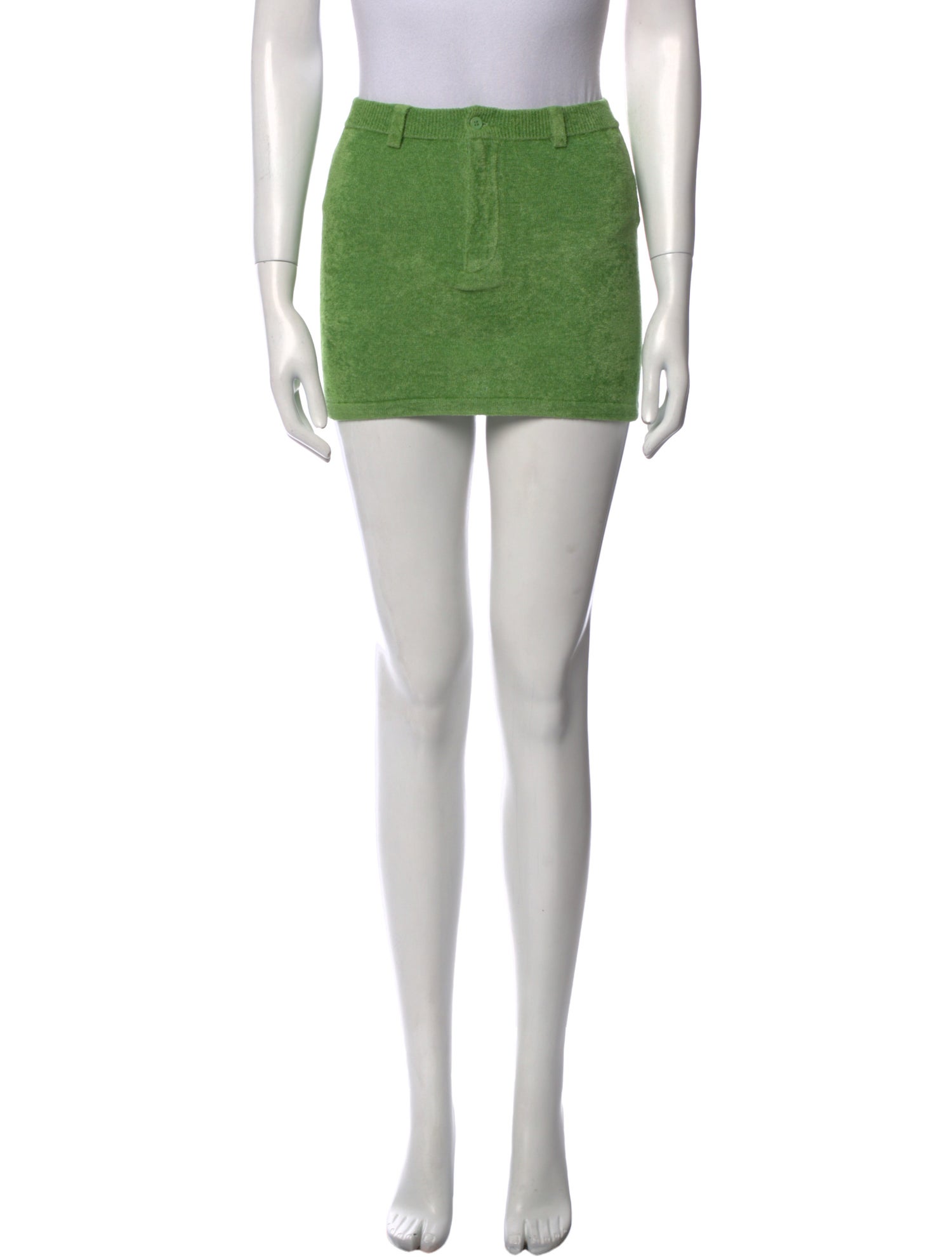 Aya Muse Pleated Accents Mini Skirt w/ Tags