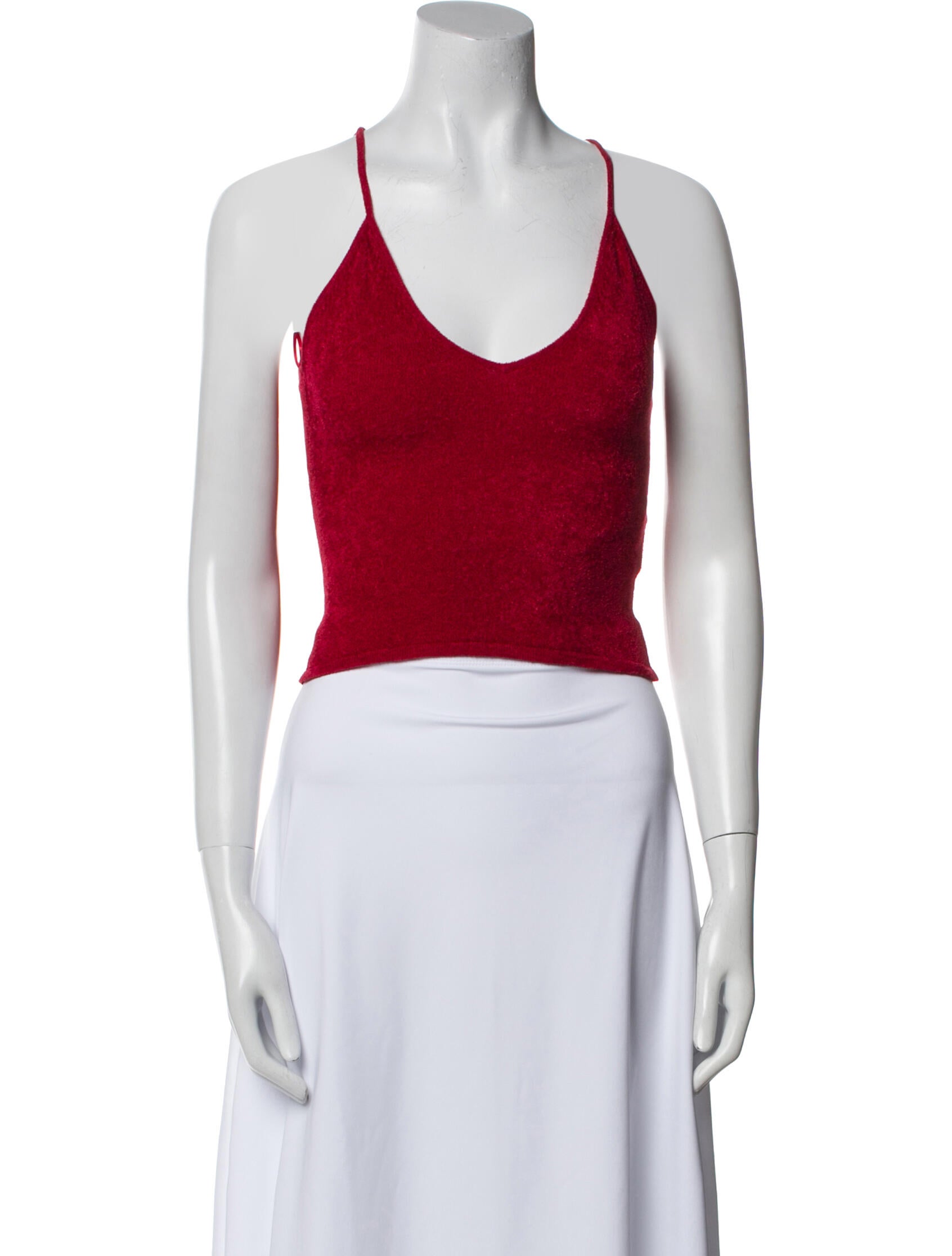 Aya Muse Halterneck Sleeveless Crop Top w/ Tags