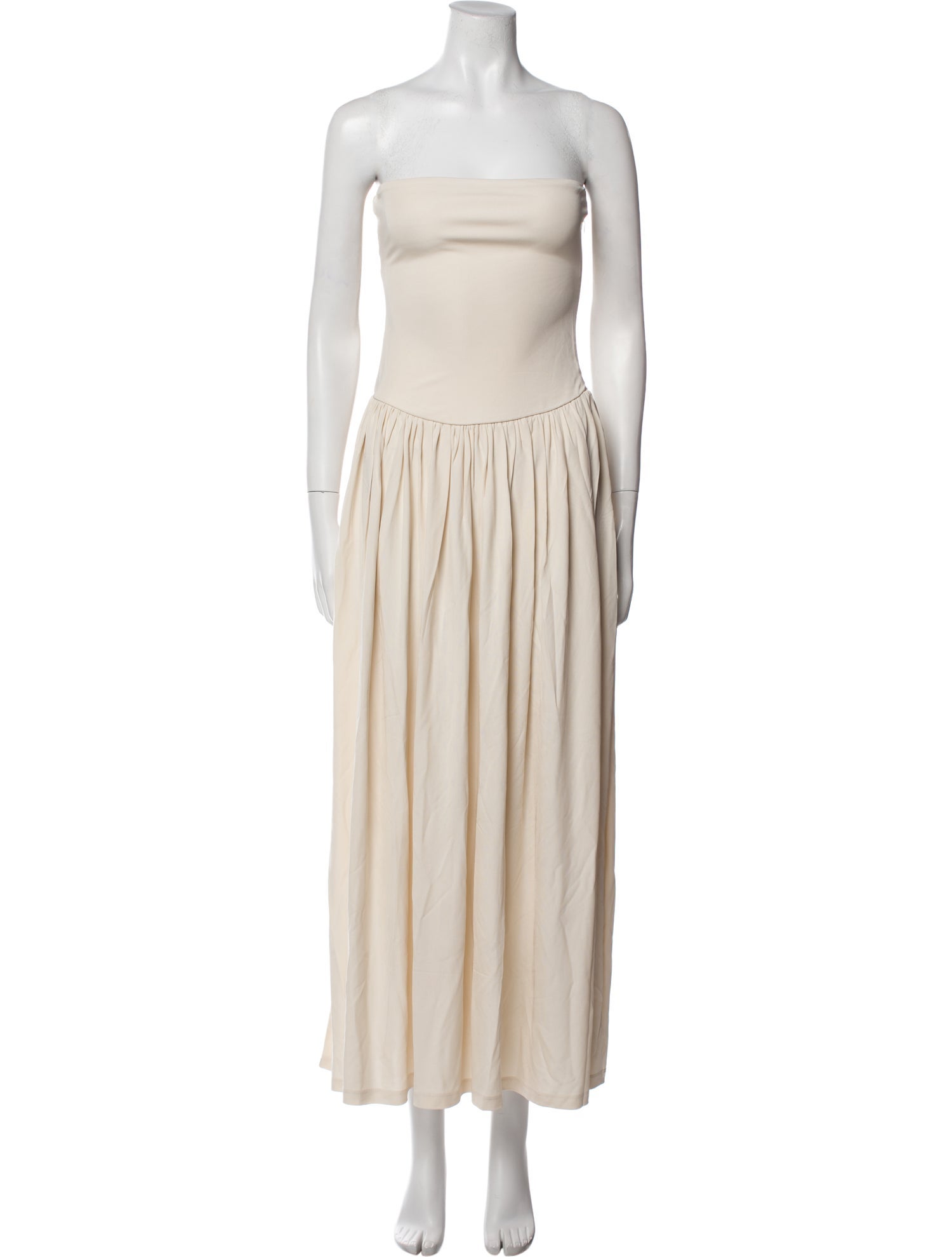 Aya Muse Strapless Midi Length Dress
