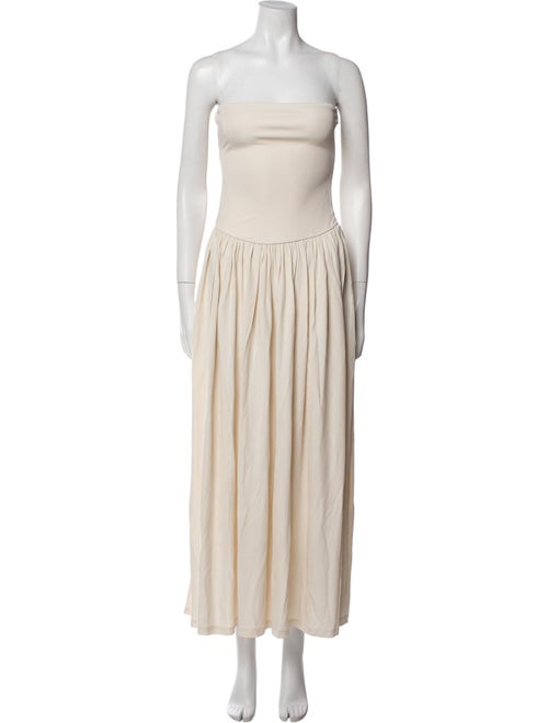 Aya Muse Strapless Midi Length Dress