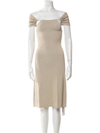 Aya Muse Nylon Midi Length Dress