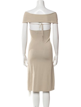 Aya Muse Nylon Midi Length Dress