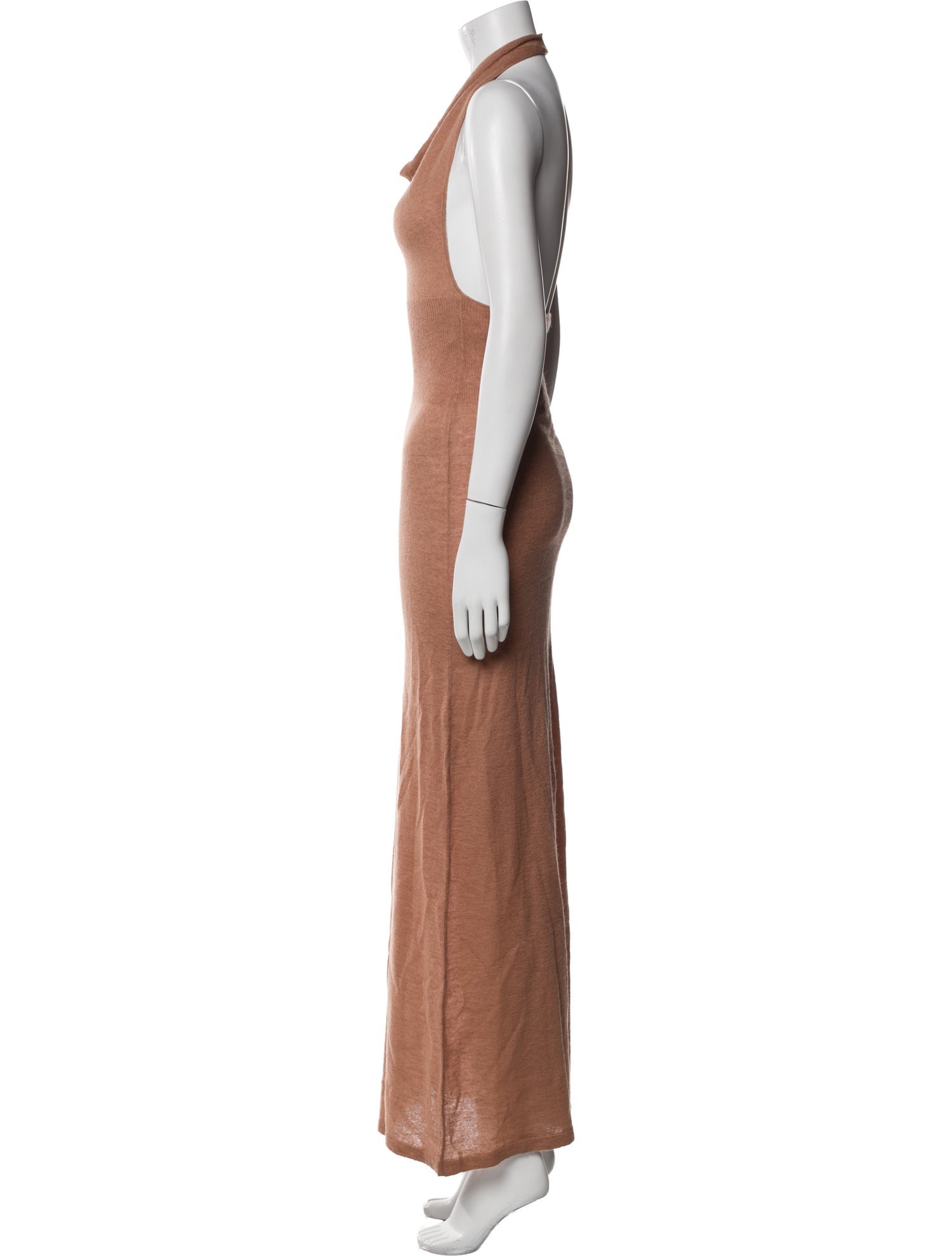 Aya Muse Cowl Neck Long Dress w/ Tags