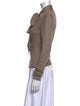 Aya Muse Silk Tie Neck Sweatshirt
