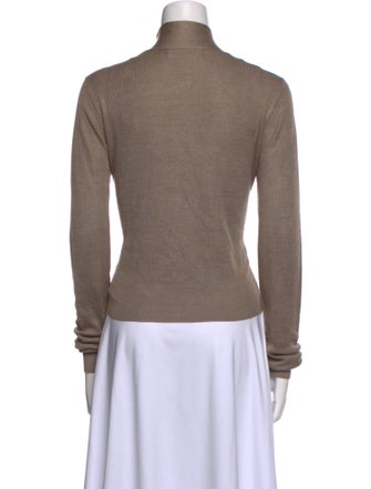 Aya Muse Silk Tie Neck Sweatshirt