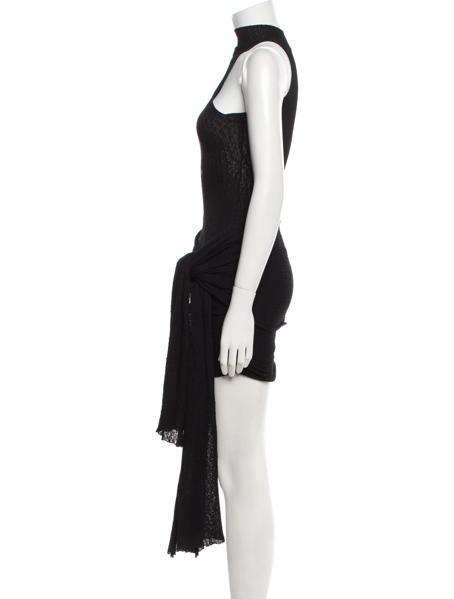 Aya Muse Mock Neck Mini Dress