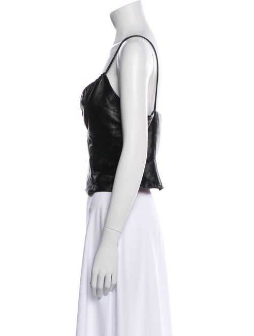 Aya Muse V-Neck Sleeveless Crop Top