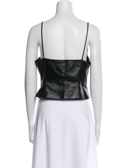 Aya Muse V-Neck Sleeveless Crop Top