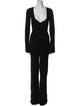 Aya Muse Wool V-Neck Jumpsuit