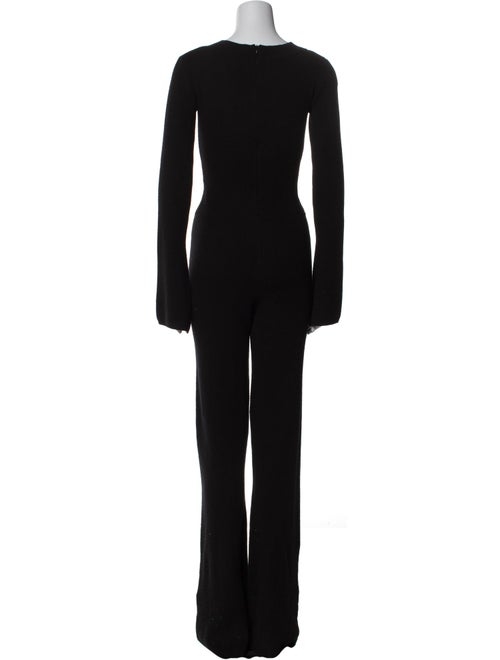 Aya Muse Wool V-Neck Jumpsuit