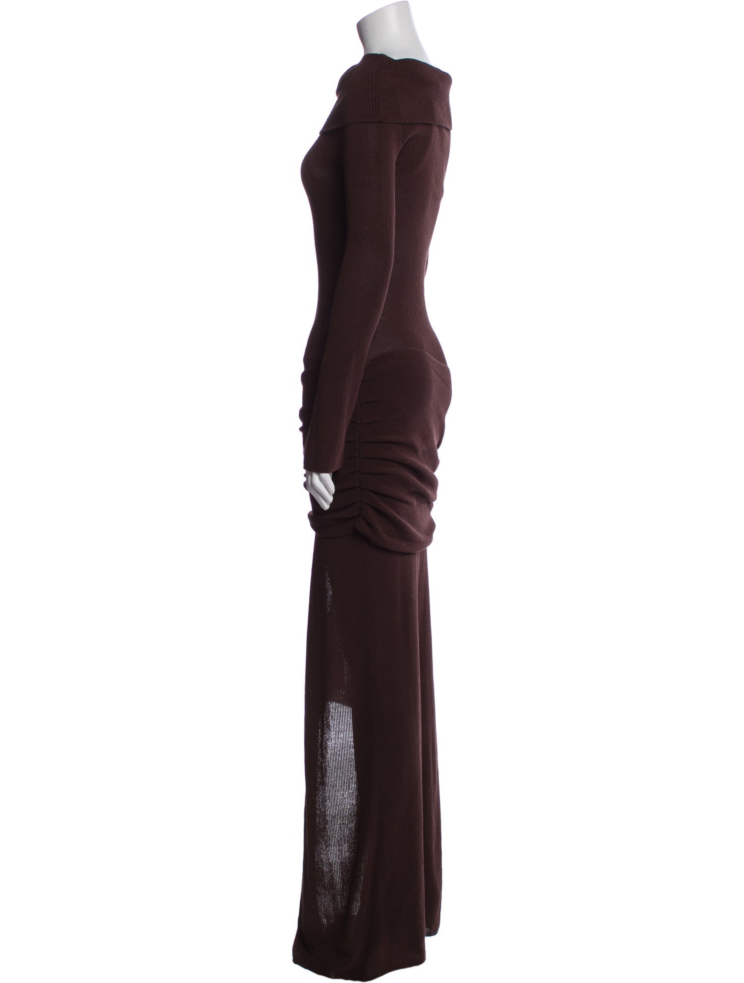 Aya Muse Cowl Neck Long Dress w/ Tags
