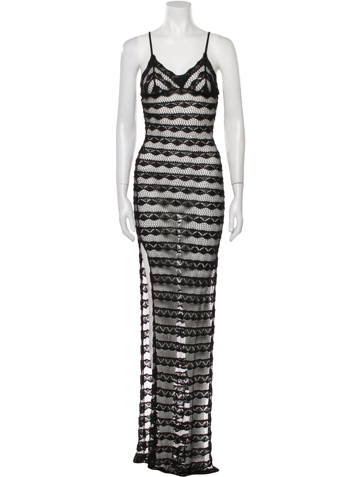 Aya Muse Striped Long Dress