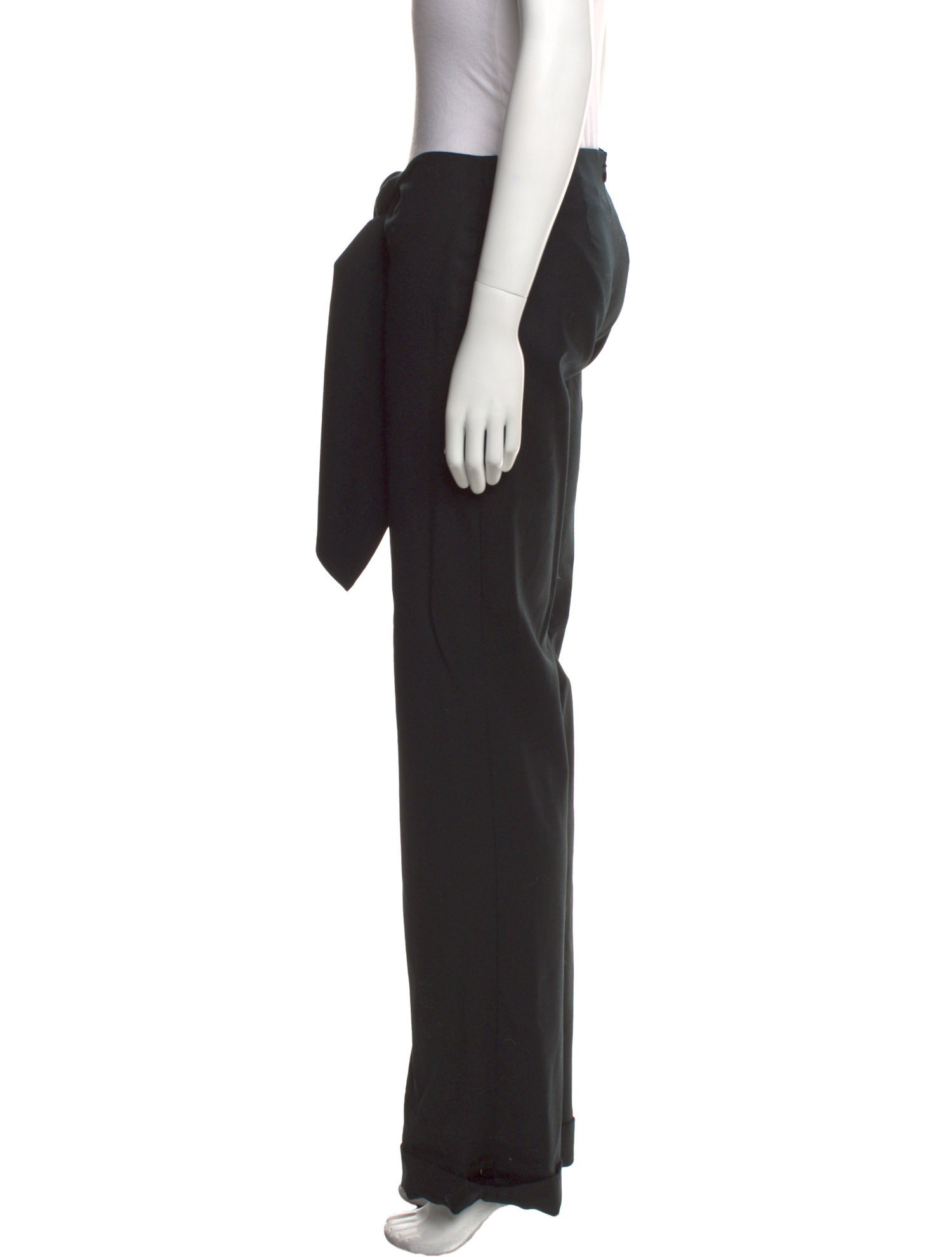 Aya Muse Wool Straight Leg Pants