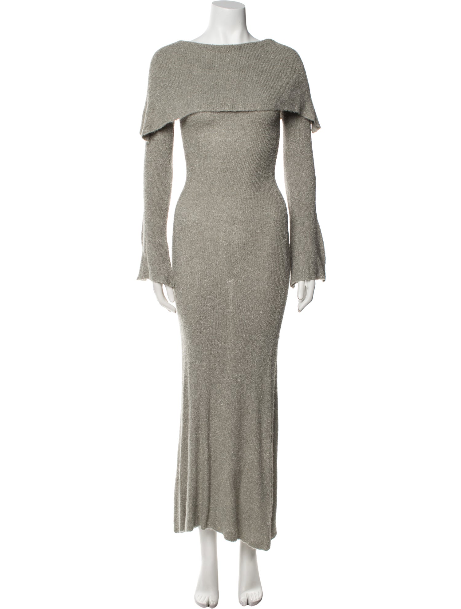 Aya Muse Bateau Neckline Mini Dress