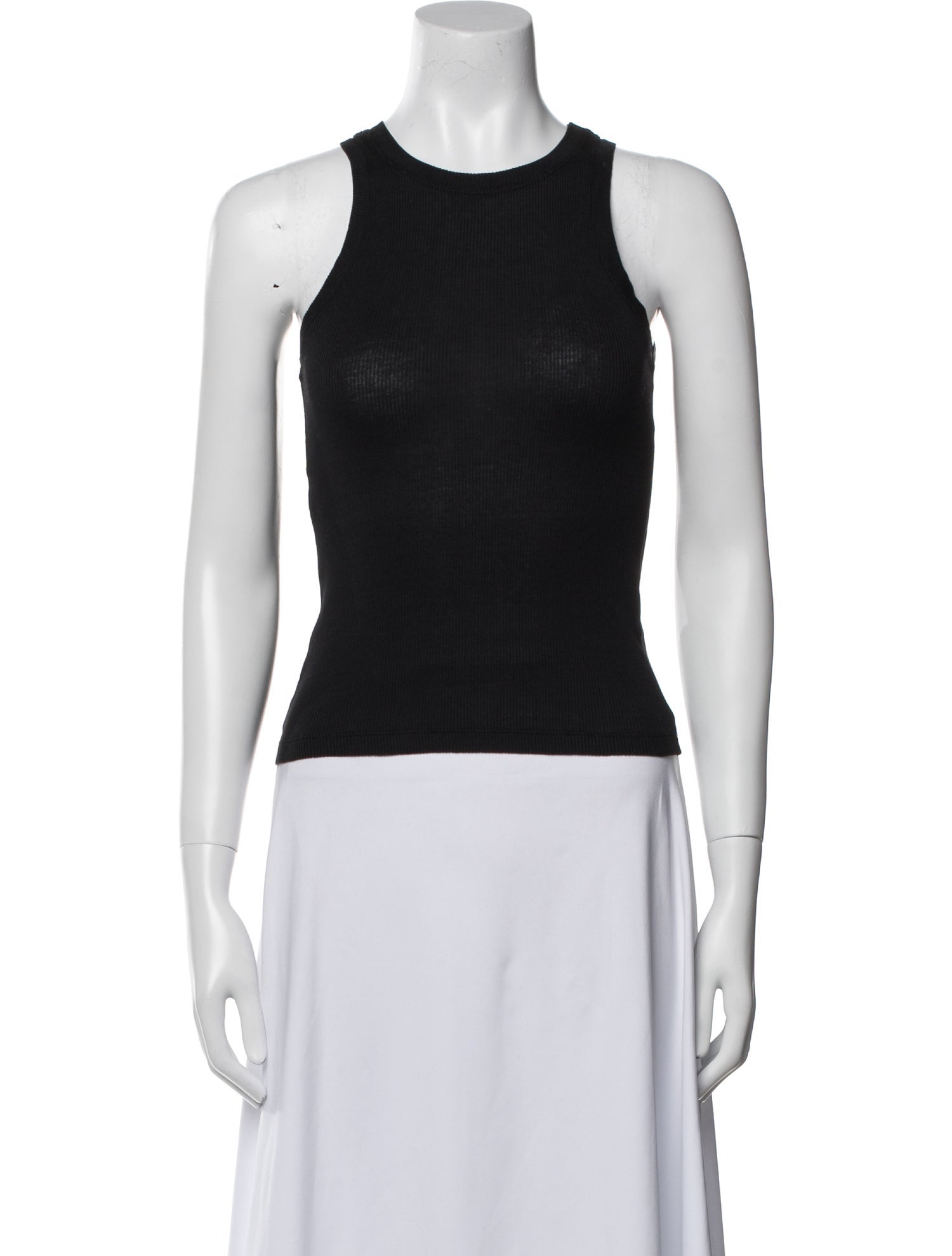 Aya Muse Crew Neck Sleeveless Top