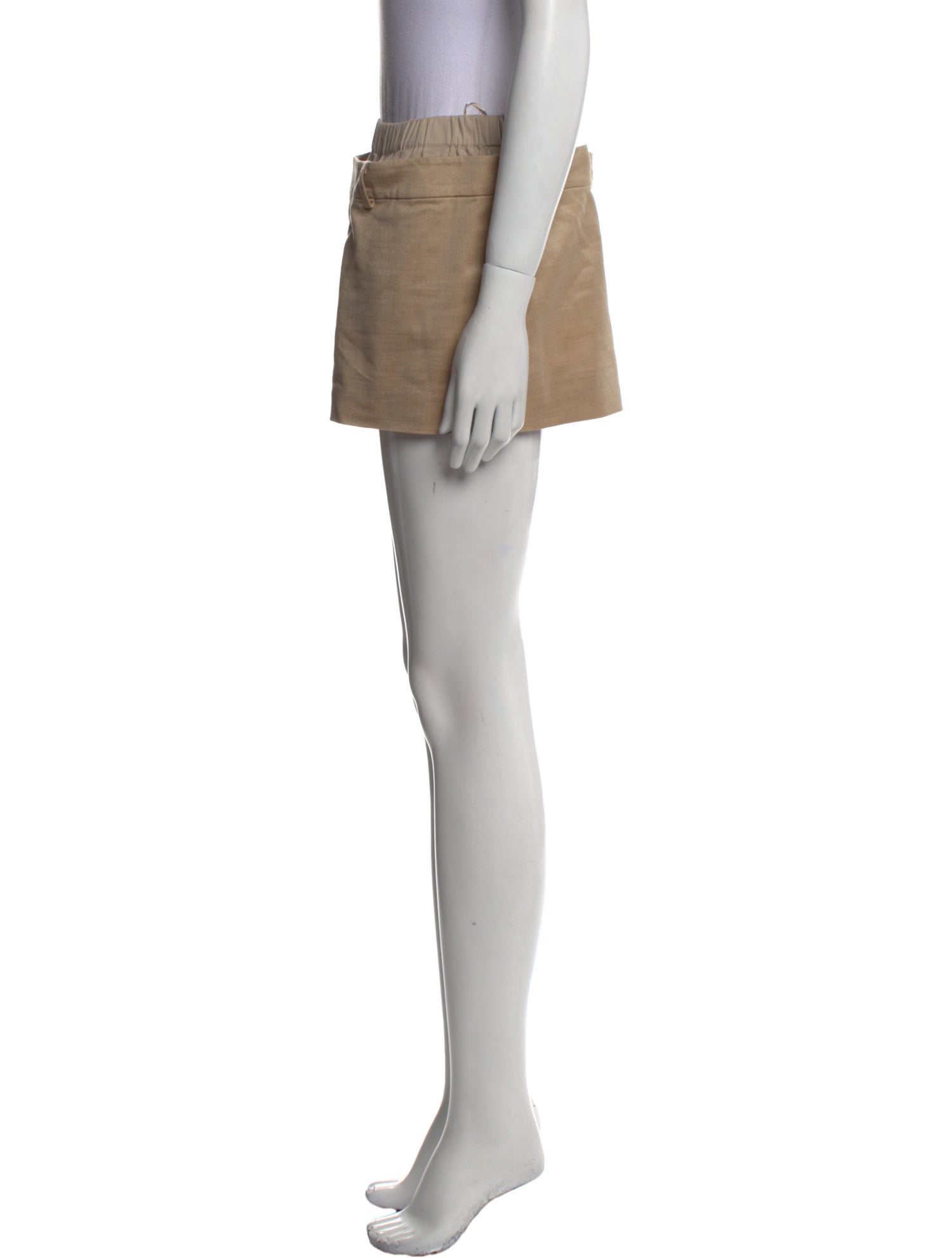 Aya Muse Pleated Accents Mini Skirt w/ Tags