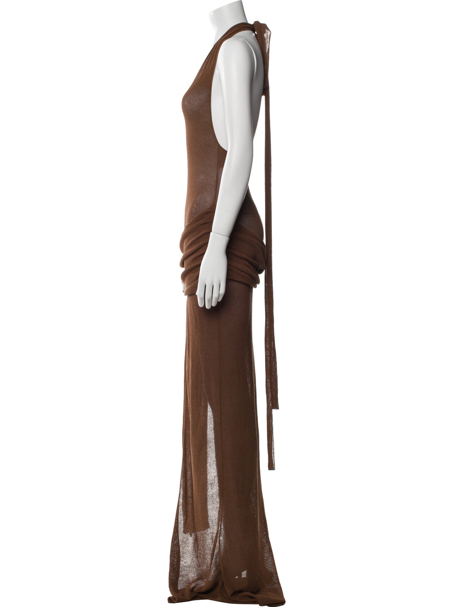 Aya Muse Scoop Neck Long Dress