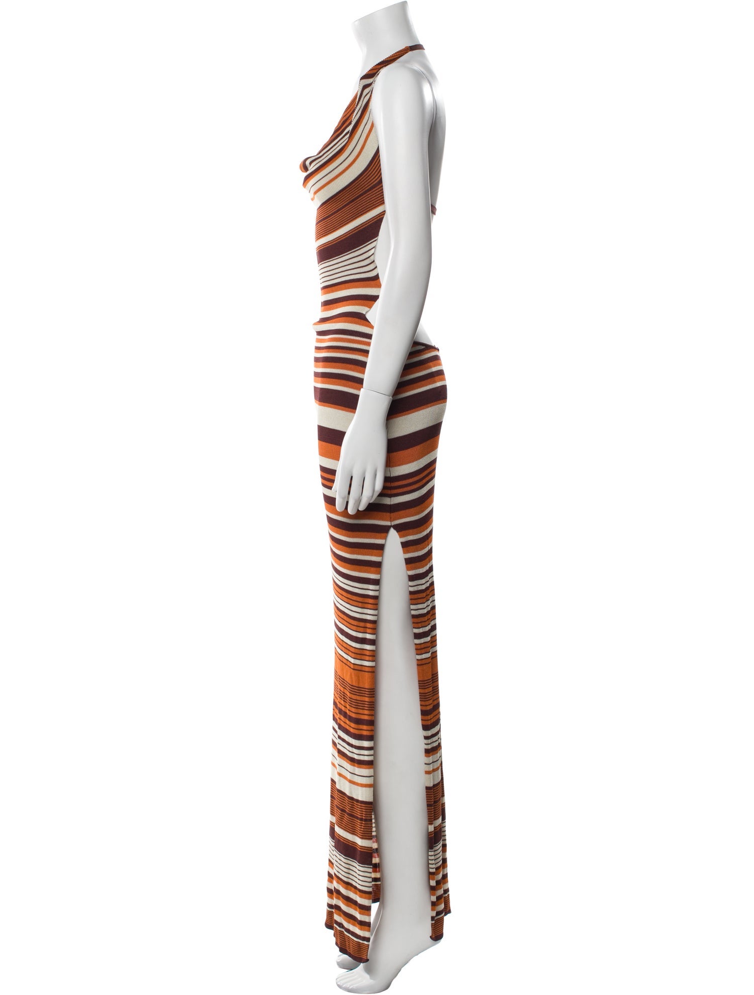 Aya Muse Striped Long Dress