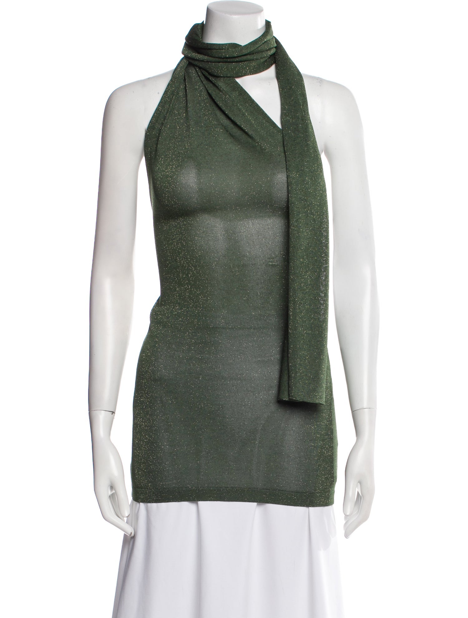 Aya Muse Turtleneck Sleeveless Top