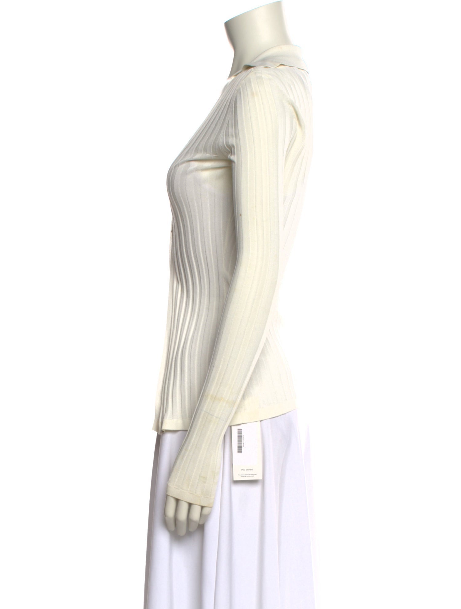 Aya Muse V-Neck Long Sleeve Crop Top