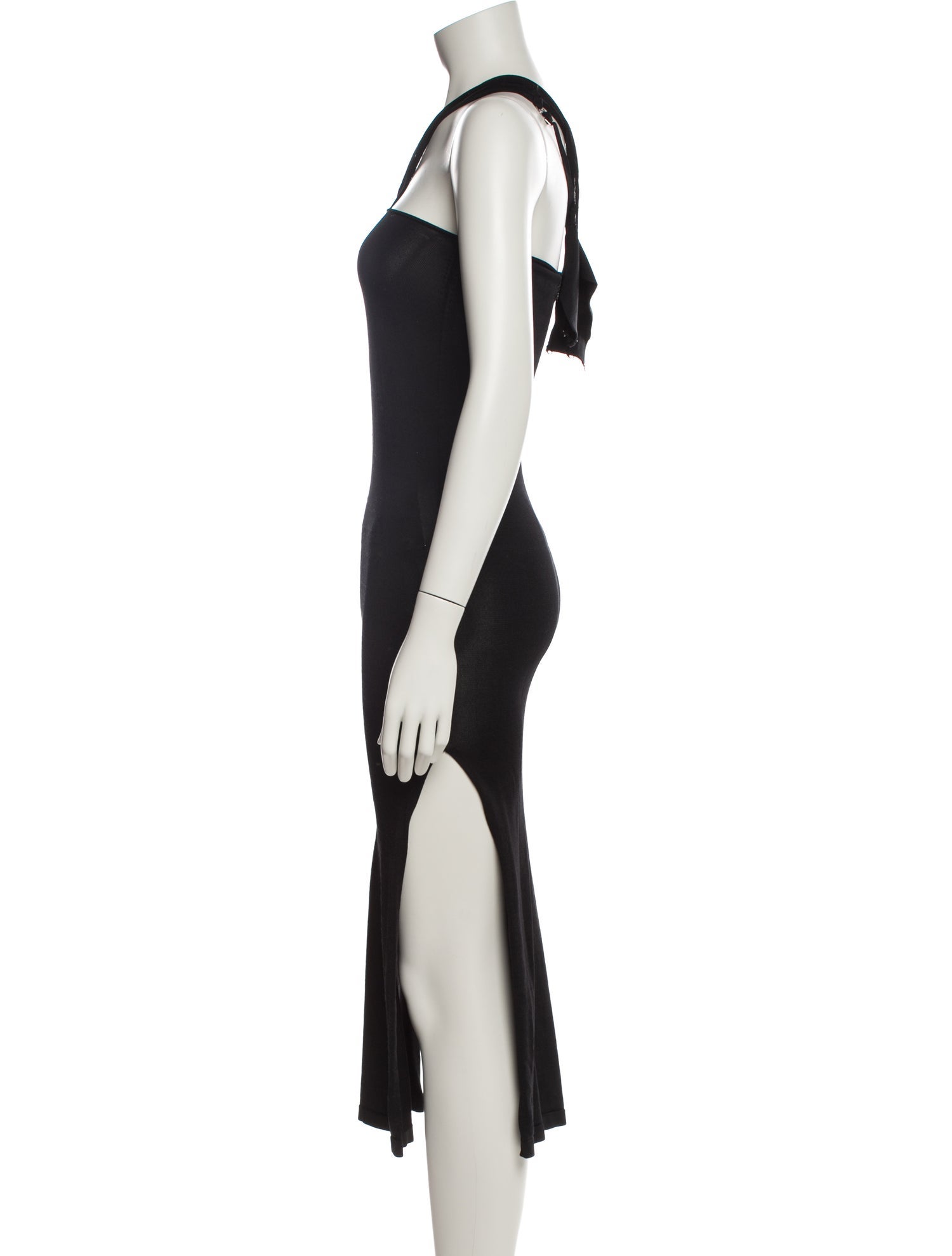 Aya Muse Square Neckline Midi Length Dress