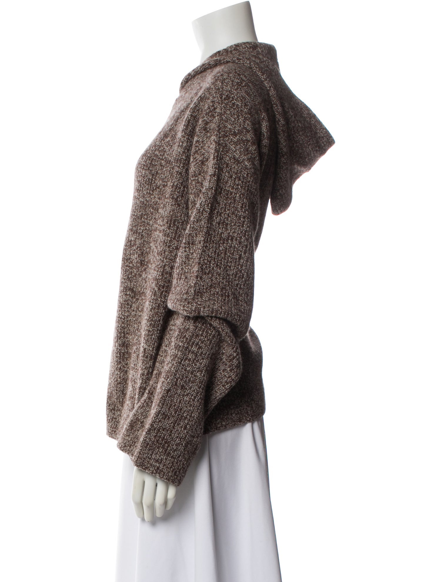 Aya Muse Cashmere Tweed Pattern Jacket