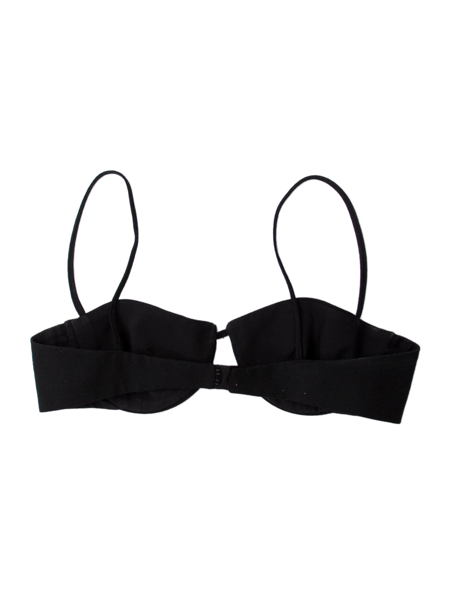 Aya Muse Wool Strapless Crop Top