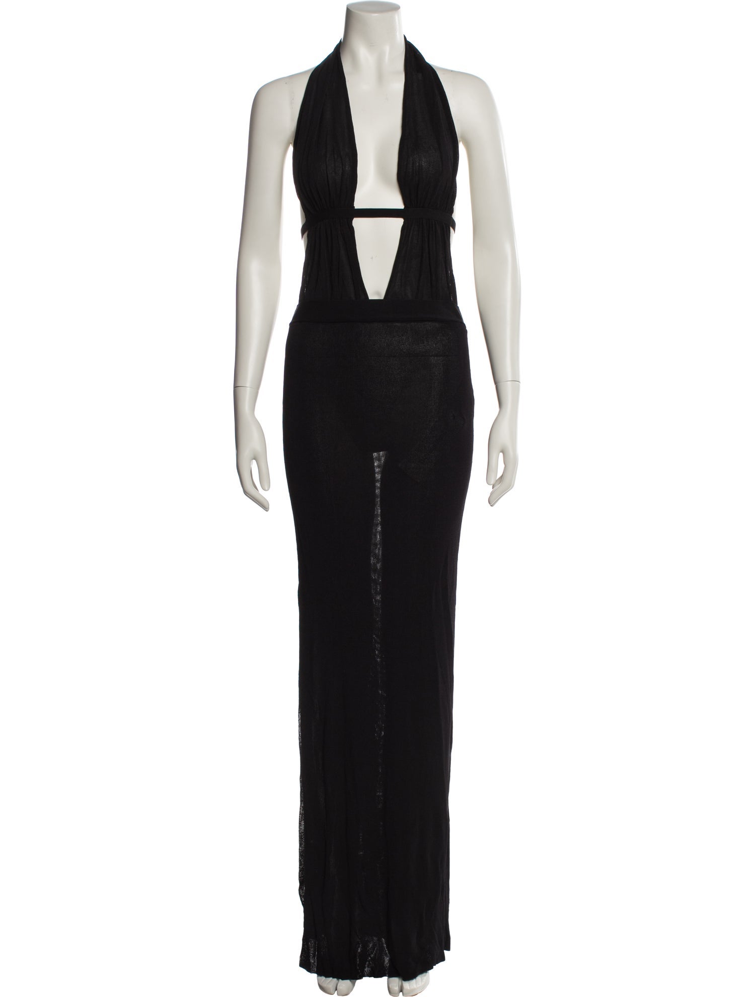 Aya Muse Halterneck Long Dress w/ Tags