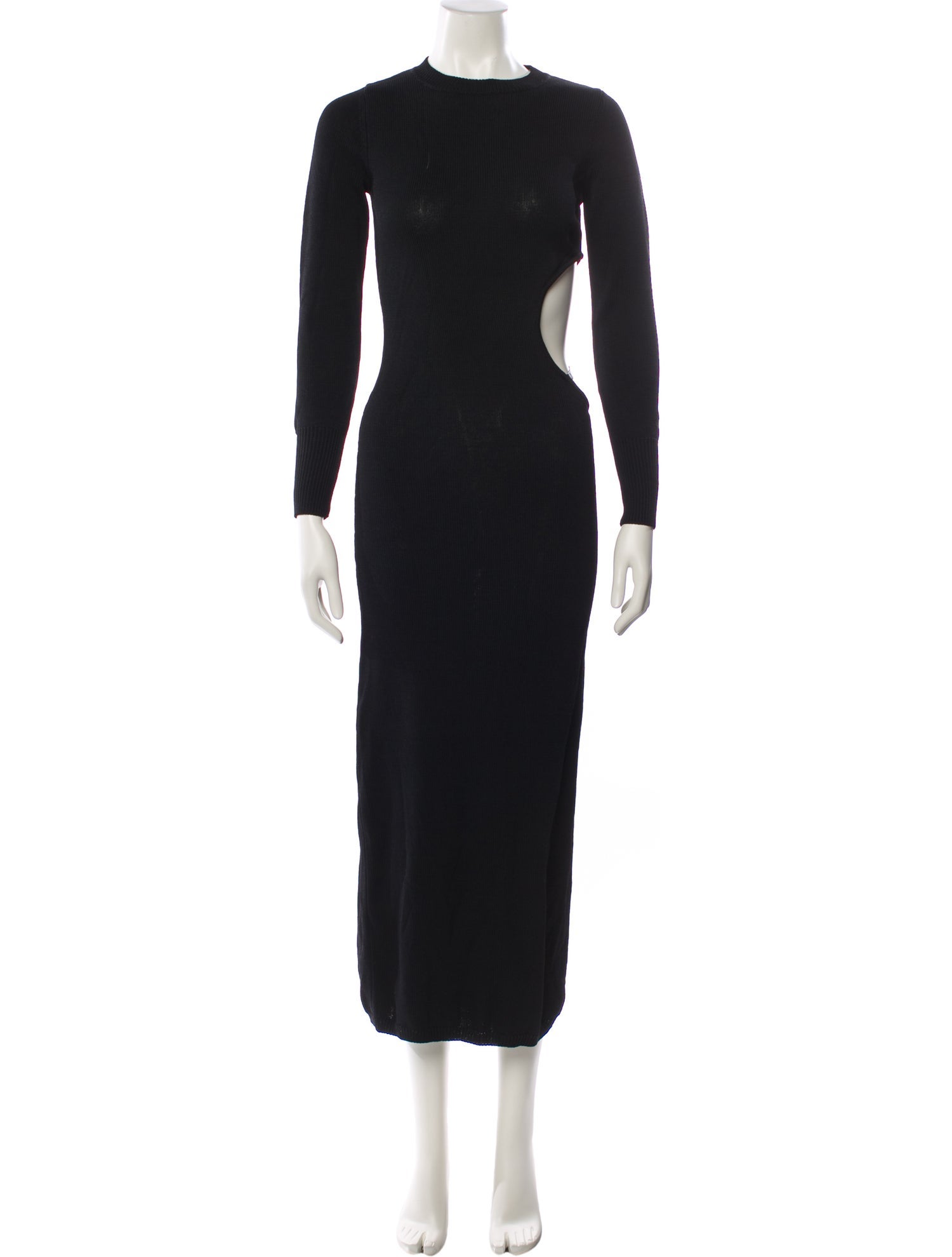 Aya Muse Crew Neck Long Dress w/ Tags
