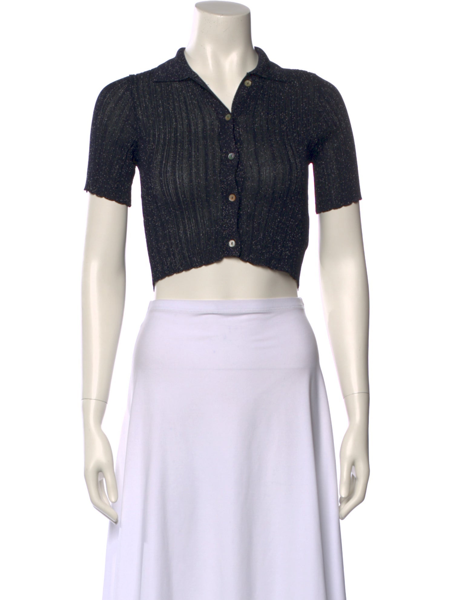 Aya Muse Short Sleeve Crop Top