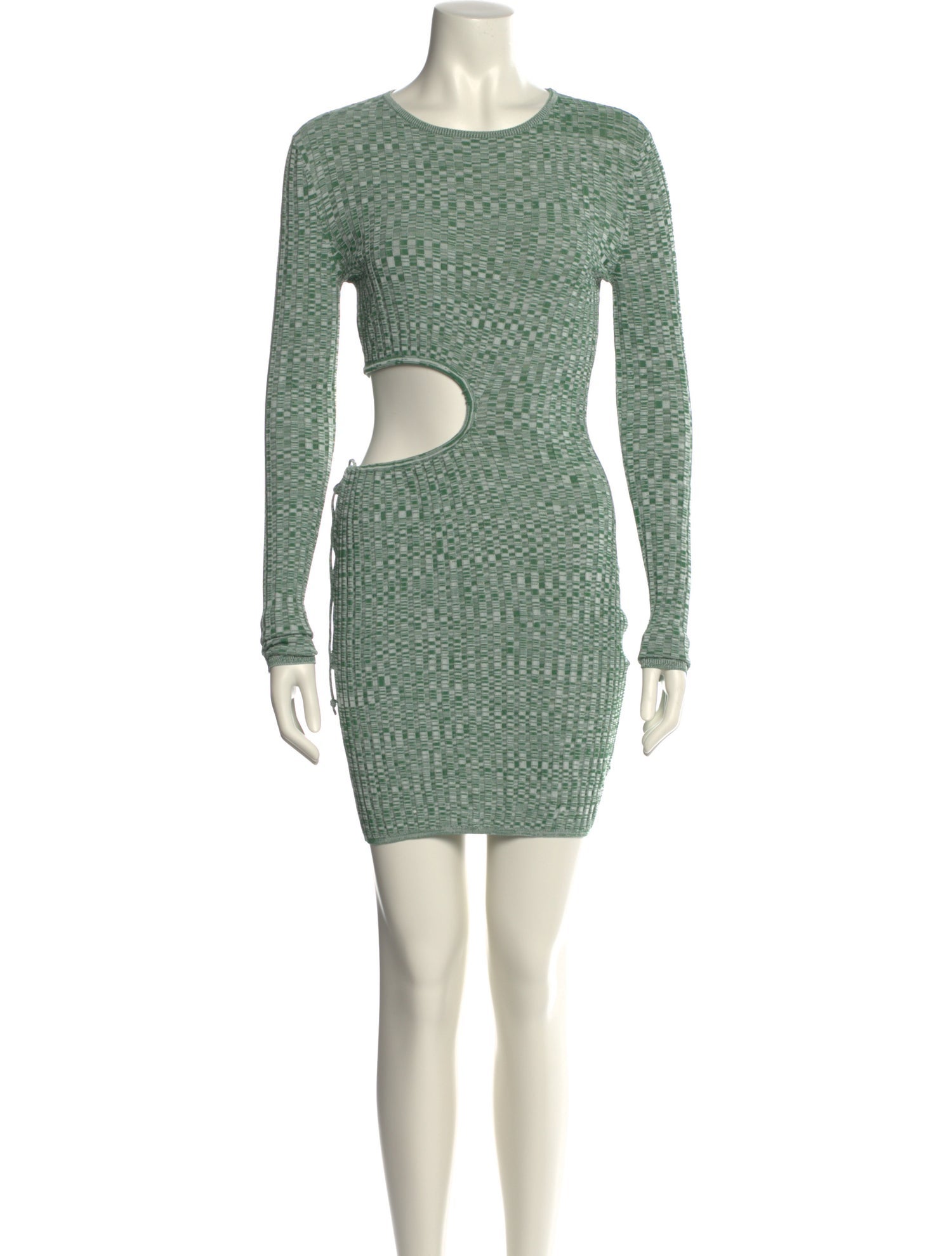 Aya Muse Scoop Neck Mini Dress