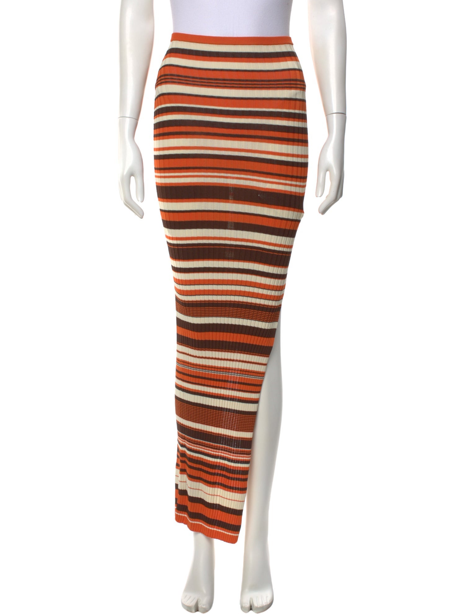 Aya Muse Striped Long Skirt