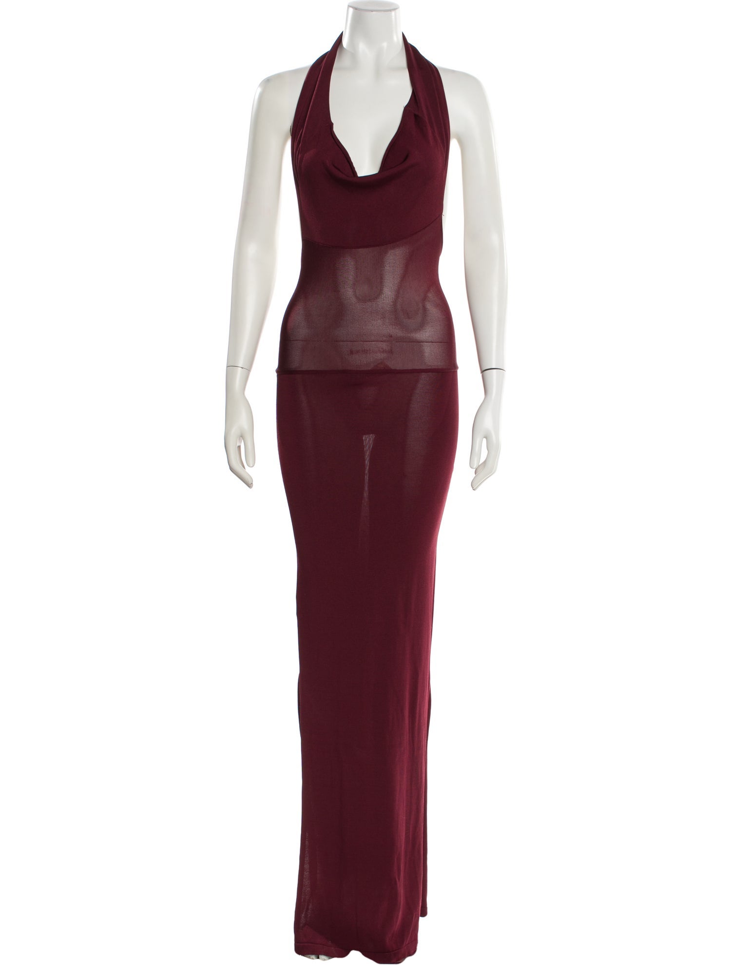 Aya Muse Cowl Neck Long Dress