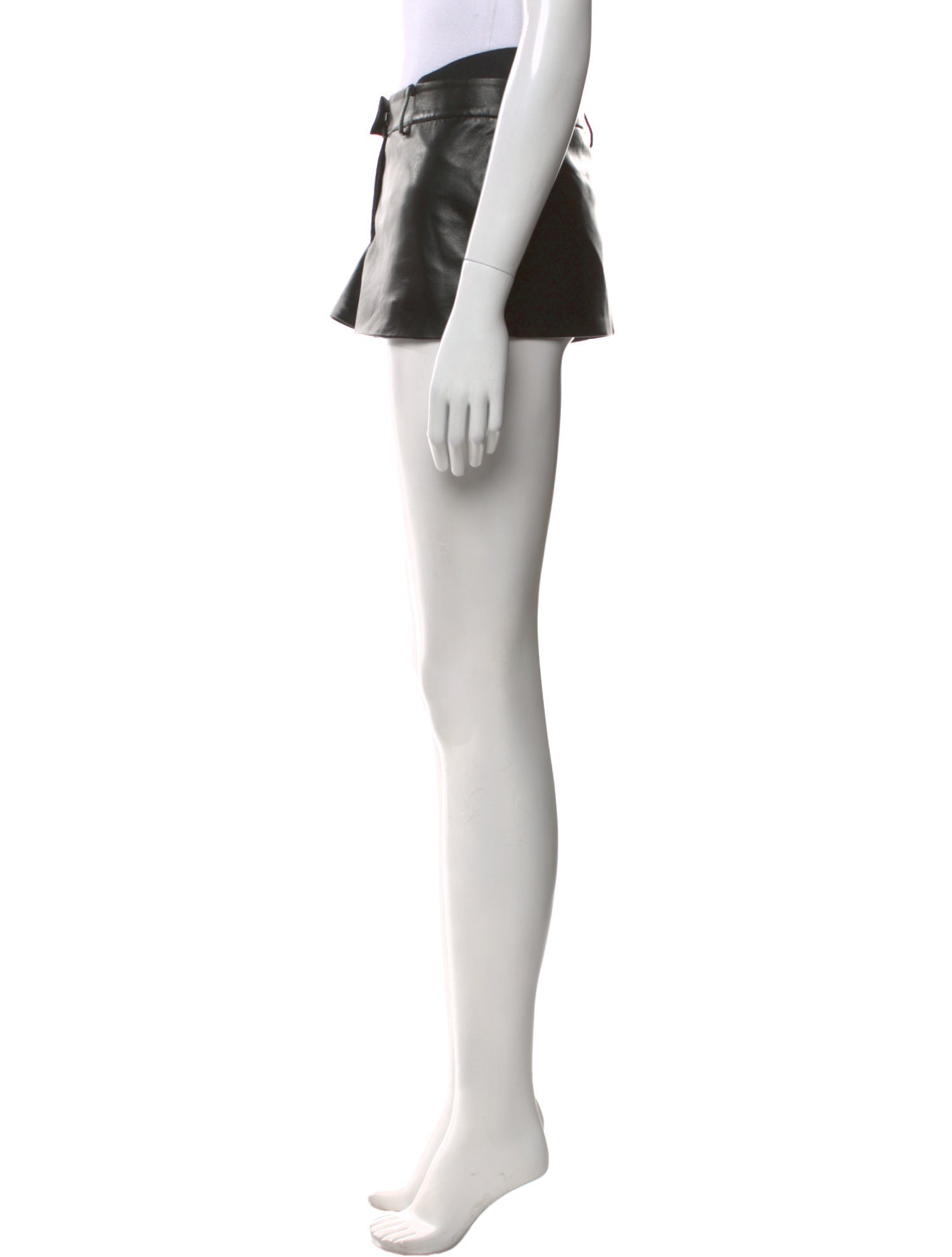 Aya Muse Pleated Accents Mini Skirt w/ Tags