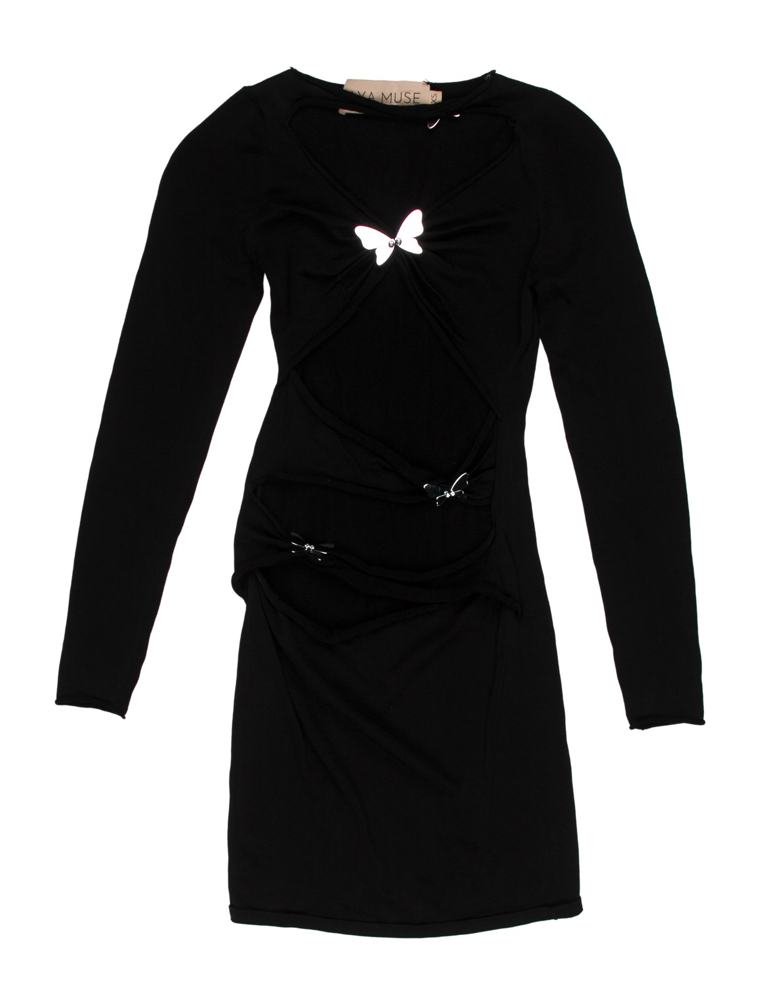 Aya Muse Crew Neck Mini Dress