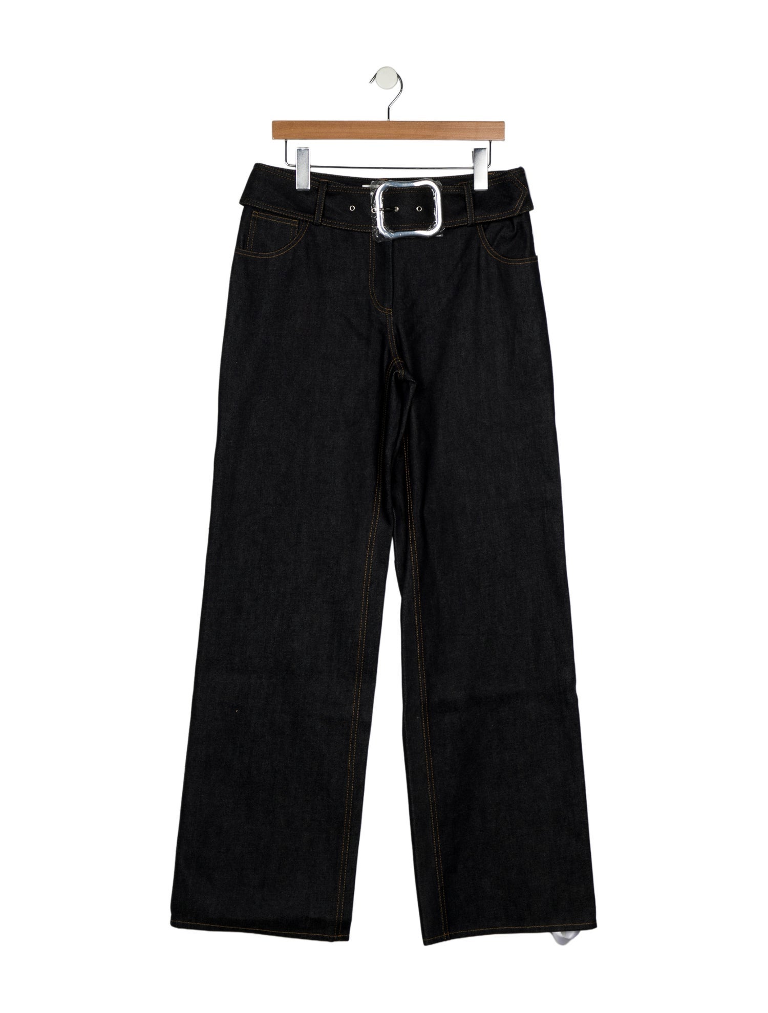 Aya Muse Mid-Rise Wide Leg Jeans w/ Tags