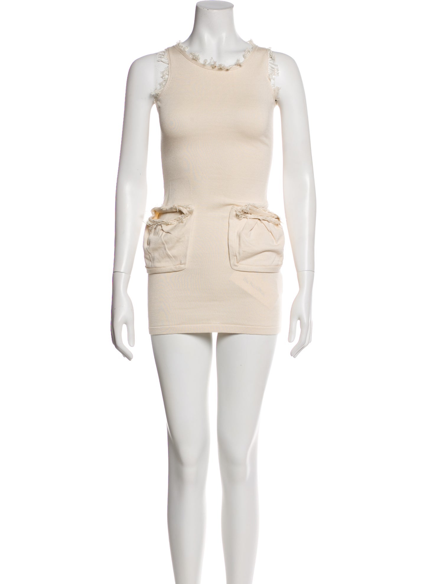 Aya Muse Scoop Neck Mini Dress w/ Tags