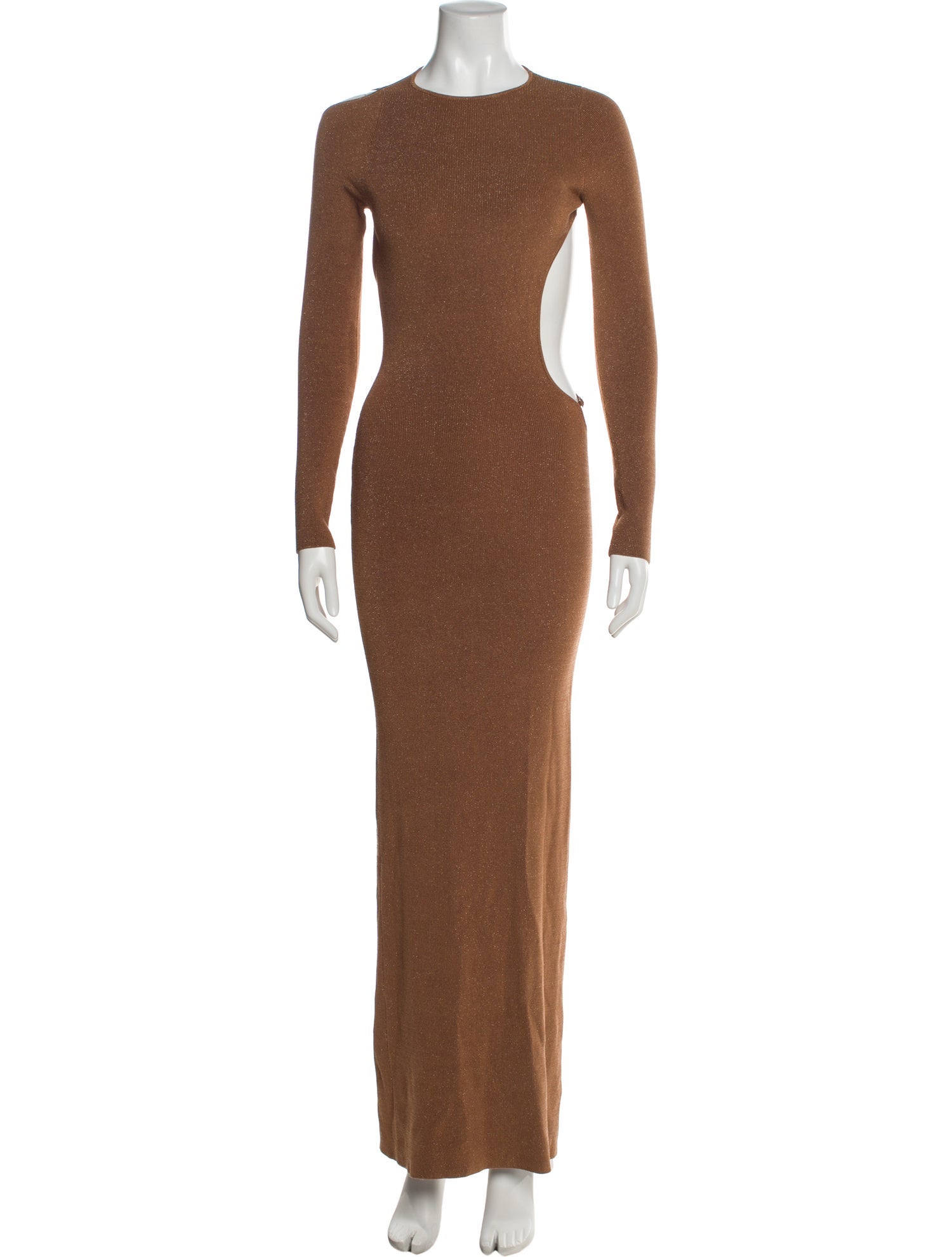 Aya Muse Crew Neck Long Dress