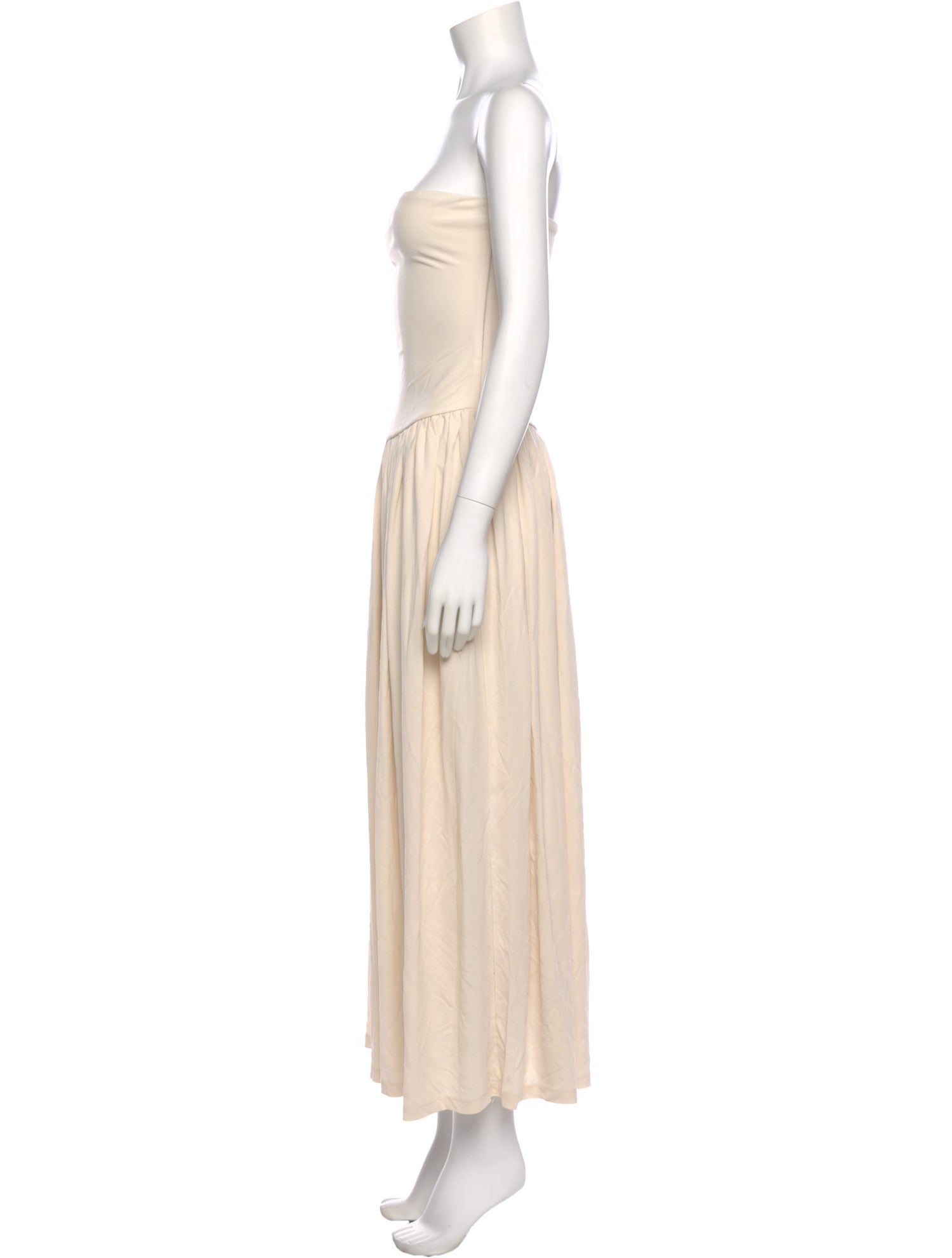 Aya Muse Strapless Midi Length Dress w/ Tags