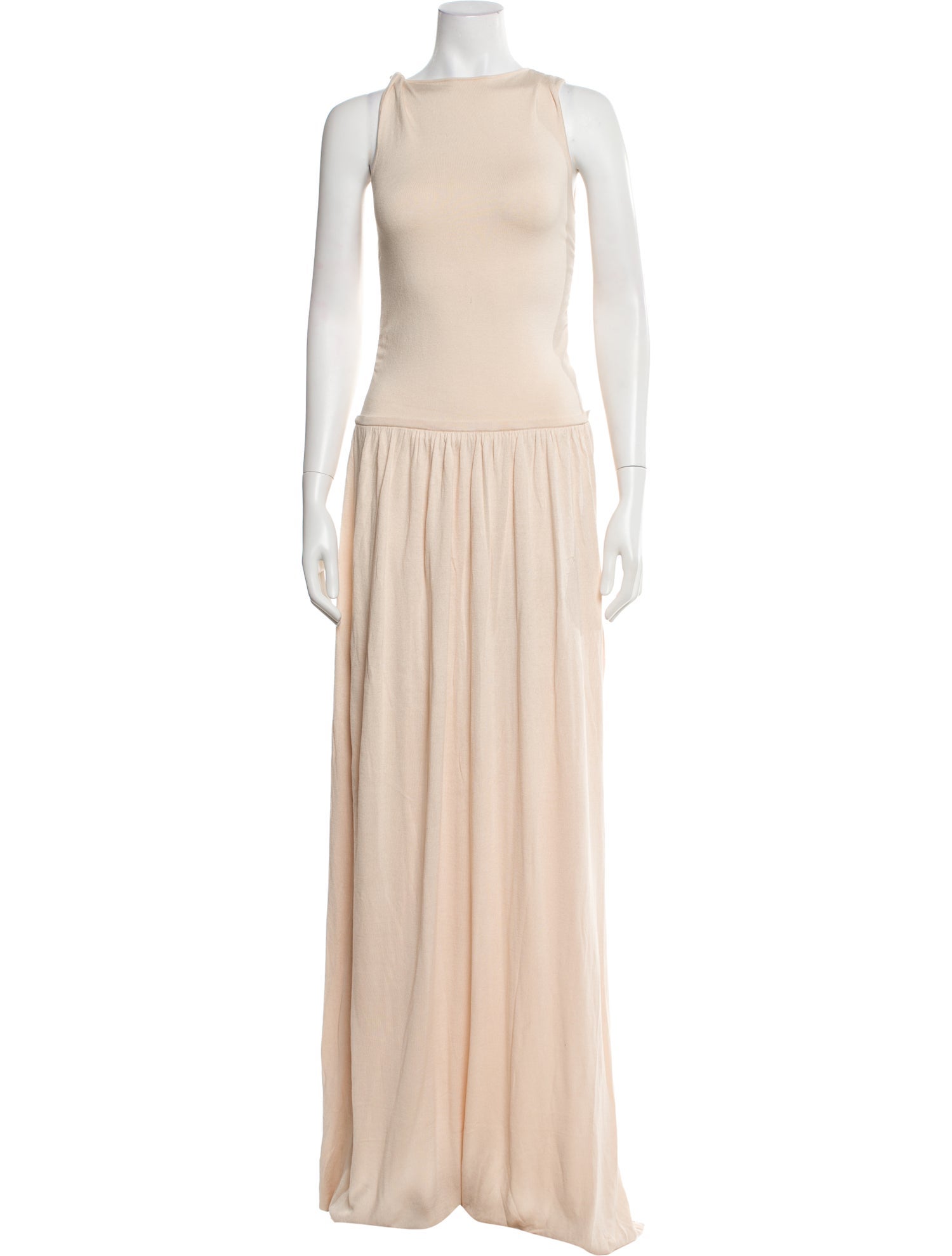 Aya Muse Bateau Neckline Long Dress w/ Tags