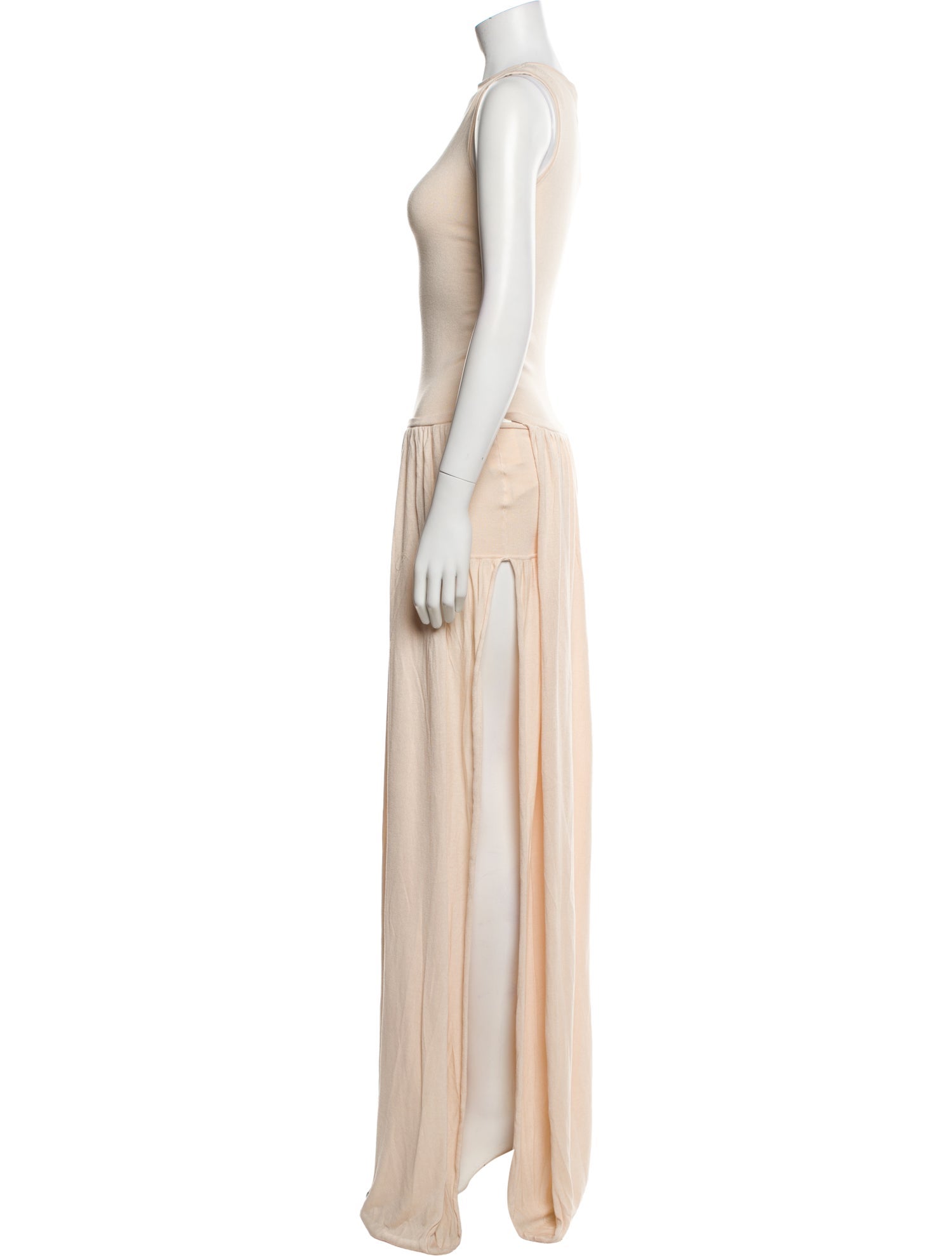 Aya Muse Bateau Neckline Long Dress w/ Tags