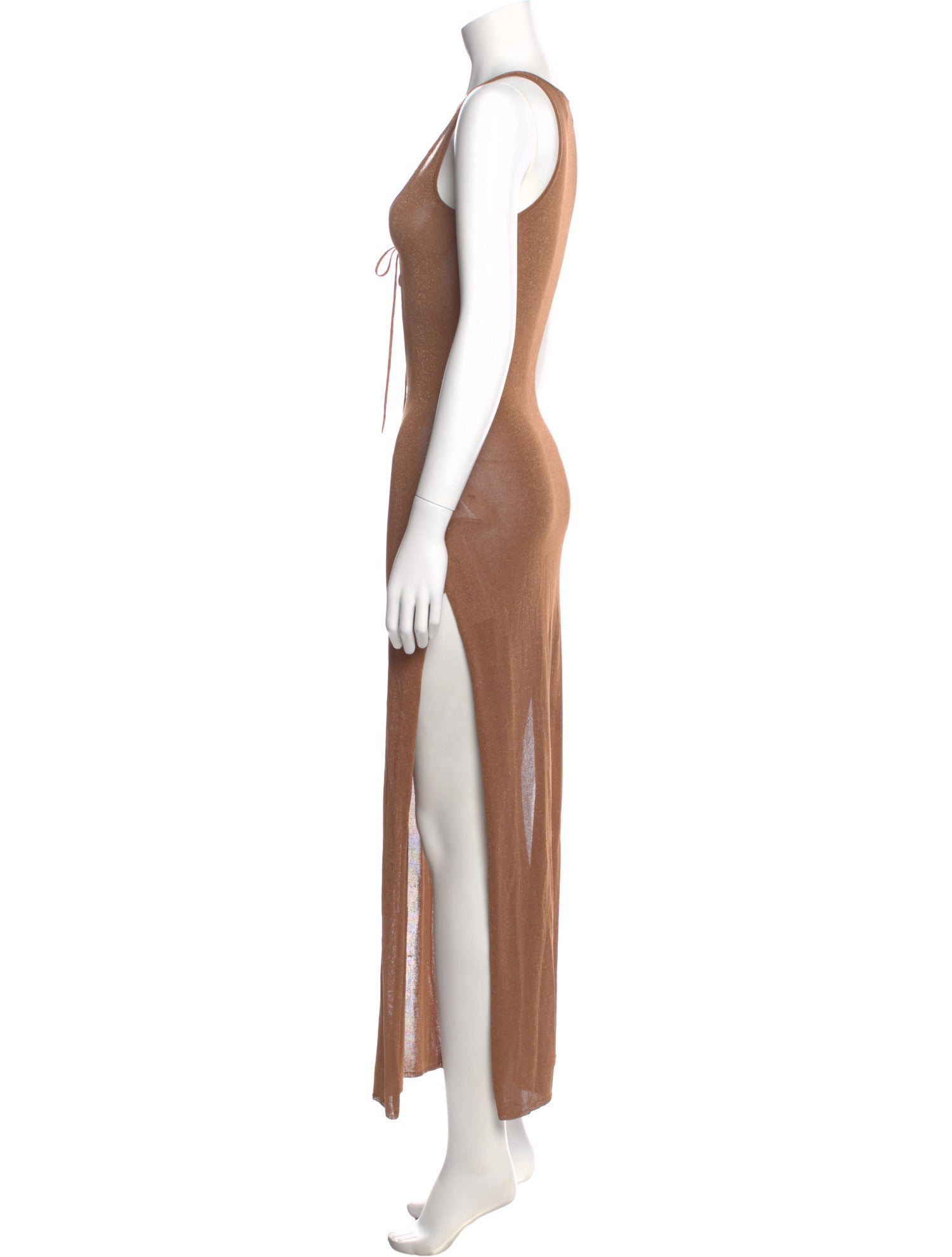 Aya Muse V-Neck Long Dress