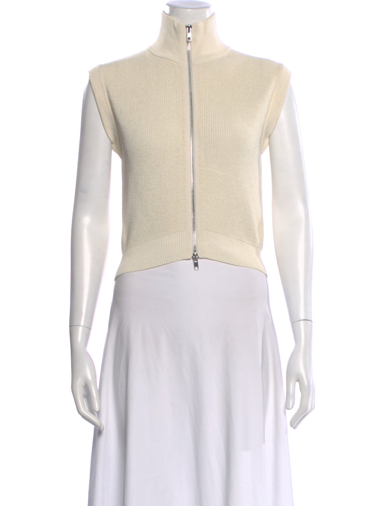 Aya Muse Mock Neck Sleeveless Top