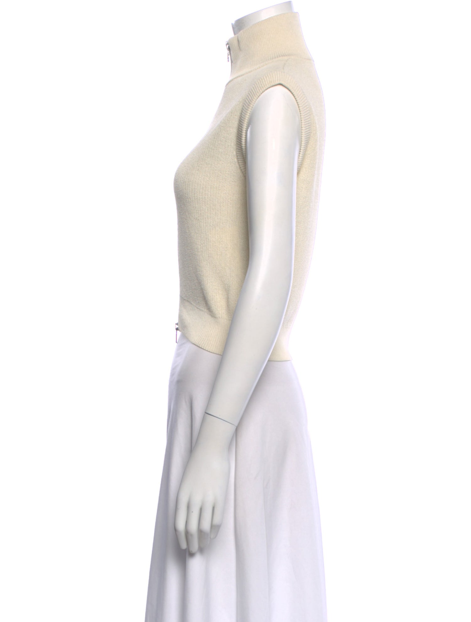 Aya Muse Mock Neck Sleeveless Top