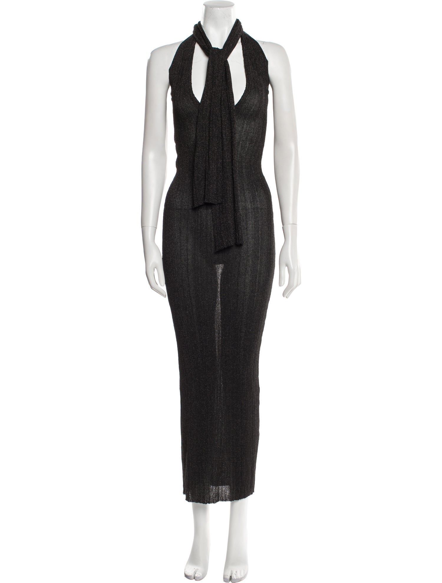 Aya Muse Halterneck Long Dress w/ Tags